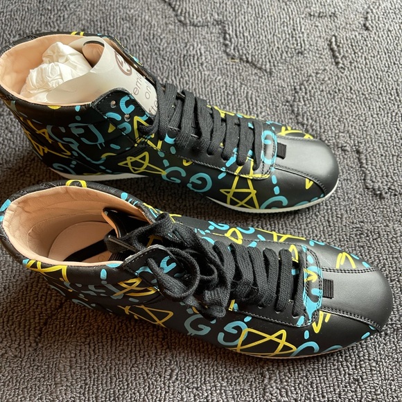 BNWT Women’s Gucci Apollo Star Tennis Shoes 38.5 - Picture 10 of 11